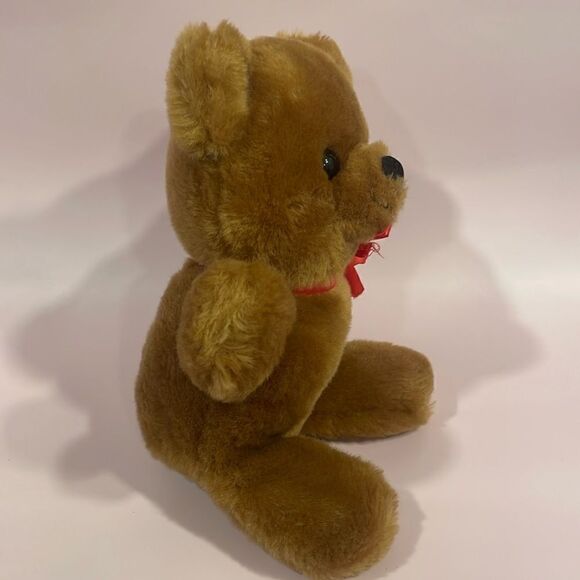 Vintage Dakin HEART THROB Teddy Bear Plush Stuffed Animal 9” tall 1983 NWT EUC - Picture 5 of 12